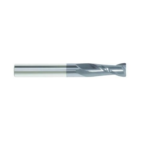 Morse End Mill, Center Cutting Regular Length Single End, Series 5967T, 34 Cutter Dia, 0015 Corner Ra 95441